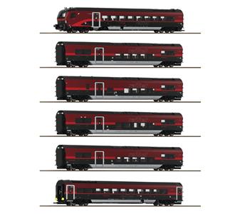 260830 Roco 6-tlg. Set 1 Railjet 2 (ÖBB) 6200178 Epoche VI.jpg